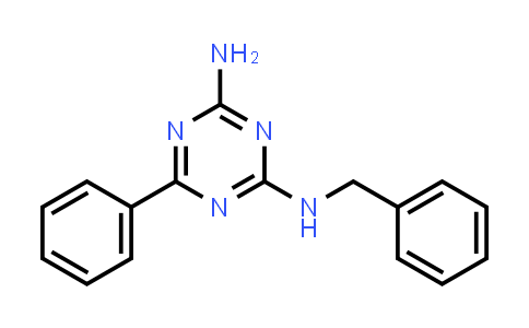 4-Amino-2-benzylamino-6-phenyl-1,3,5-triazine