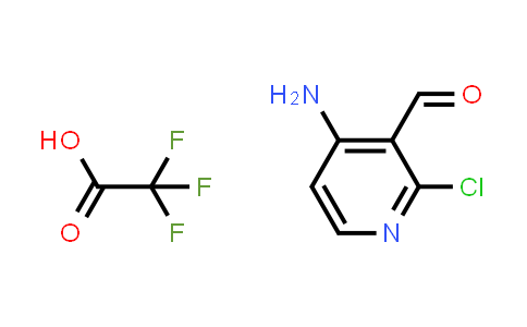 4-Amino-2-chloro-3-pyridinecarboxaldehyde 2,2,2-trifluoroacetate