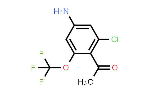 1-(4-Amino-2-chloro-6-(trifluoromethoxy)phenyl)ethanone