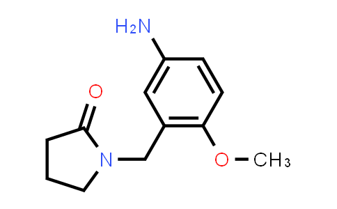 1-(5-Amino-2-methoxybenzyl)pyrrolidin-2-one