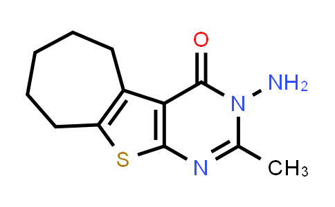 3-Amino-2-methyl-3,5,6,7,8,9-hexahydro-4H-cyclohepta[4,5]thieno[2,3-d]pyrimidin-4-one