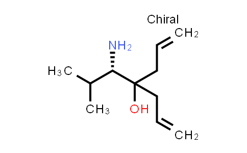 4-[(1S)-1-Amino-2-methylpropyl]hepta-1,6-dien-4-ol