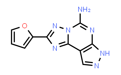 5-Amino-2-(2-furanyl)-7H-pyrazolo[4,3-e][1,2,4] triazolo[1,5-c] pyrimidine