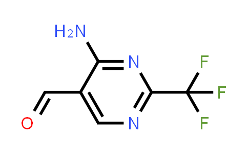 4-Amino-2-(trifluoromethyl)-5-pyrimidinecarbaldehyde