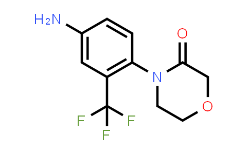 4-[4-Amino-2-(Trifluoromethyl)Phenyl]Morpholin-3-One