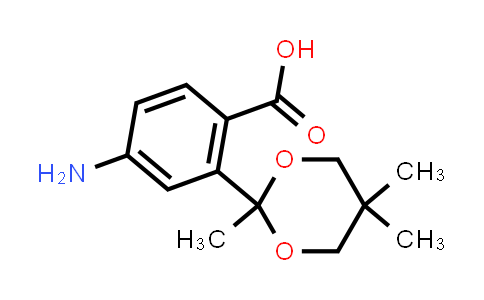4-Amino-2-[2,5,5-trimethyl-[1,3]dioxan-2-yl]-benzoicacid