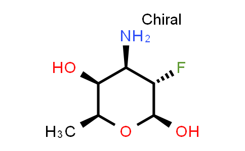 3-Amino-2,3,6-trideoxy-2-fluoro-beta-L-galactopyranose