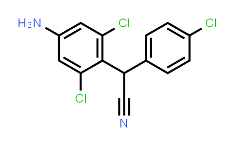 4-Amino-2,6-dichloro-alpha-(4-chlorophenyl)benzeneacetonitril