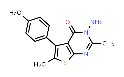 3-Amino-2,6-dimethyl-5-(4-methylphenyl)thieno[2,3-d]pyrimidin-4(3H)-one