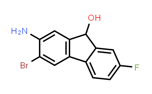 2-Amino-3-Bromo-7-Fluoro-9H-Fluoren-9-Ol