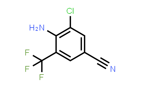 4-Amino-3-chloro-5-(trifluoromethyl)benzonitrile
