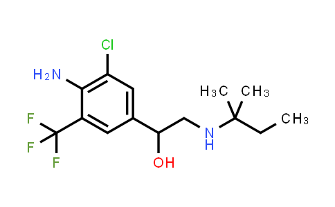 1-[4-Amino-3-Chloro-5-(Trifluoromethyl)Phenyl]-2-(2-Methylbutan-2-Ylamino)Ethanol