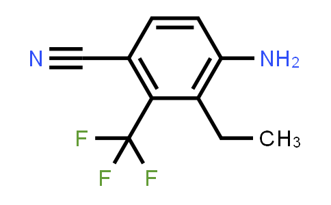 4-Amino-3-ethyl-2-(trifluoromethyl)benzonitrile