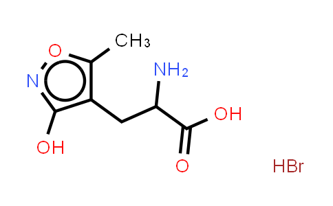 (R,S)-a-Amino-3-hydroxy-5-methyl-4-isoxazolepropionic acid hydrobromide