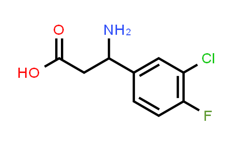 3-Amino-3-(3-Chloro-4-Fluorophenyl)Propanoic Acid