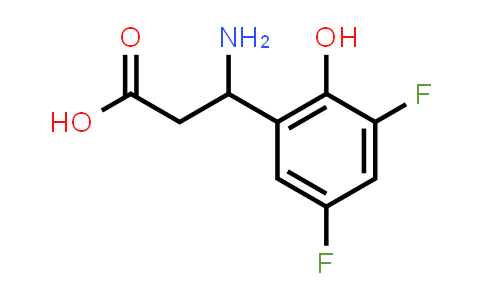 3-amino-3-(3,5-difluoro-2-hydroxy-phenyl)propanoic acid