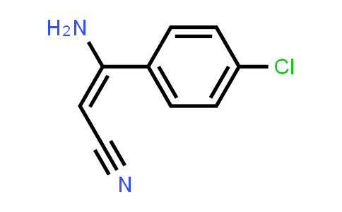 (E)-3-Amino-3-(4-chlorophenyl)-2-propenenitrile