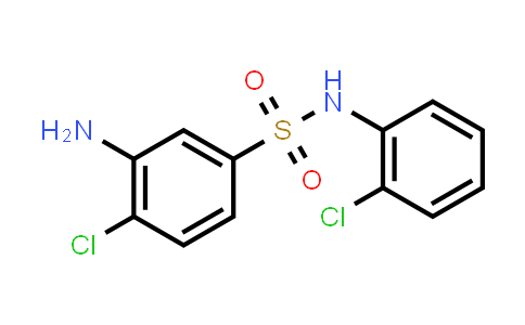 3-Amino-4-chloro-N-(2-chlorophenyl)-Benzenesulfonamide