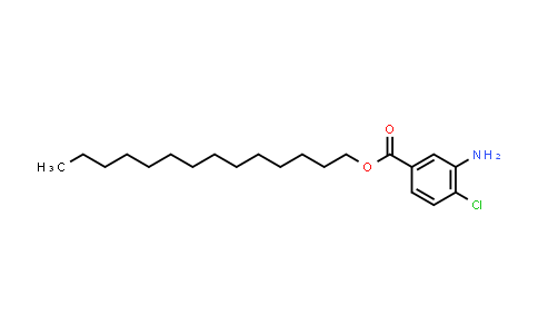 3-Amino-4-chlorobenzoic acid tetradecylester