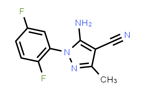 5-AMino-4-cyano-1-(2,5-difluorophenyl)-3-Methylpyrazole