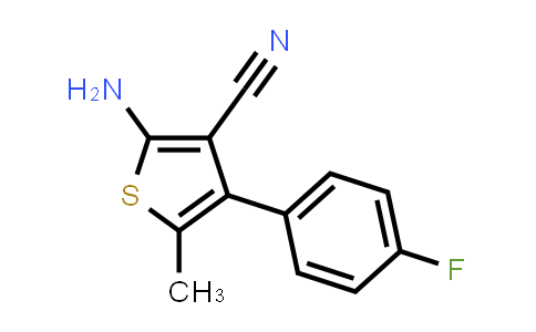2-Amino-4-(4-fluorophenyl)-5-methyl-3-thiophenecarbonitrile