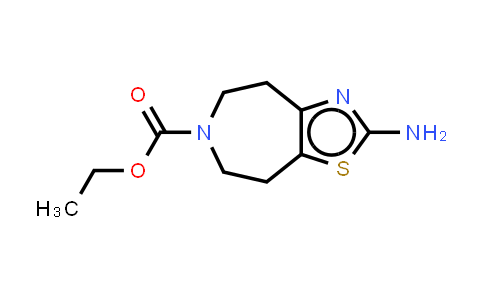 2-Amino-4,5,7,8-tetrahydro-6-(N-carbethoxy)thiazolo[5,4-d]azepine