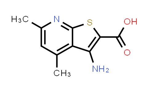 3-Amino-4,6-dimethylthieno[2,3-b]pyridine-2-carboxylic acid