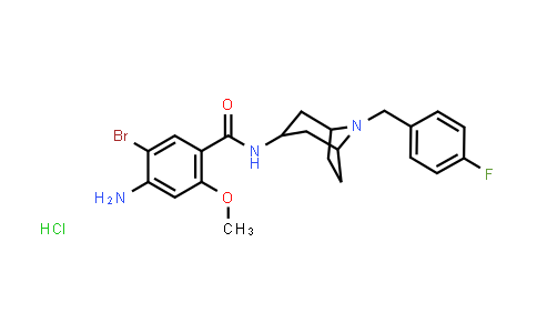 4-Amino-5-Bromo-N-[8-[(4-Fluorophenyl)Methyl]-8-Azabicyclo[3.2.1]Octan-3-Yl]-2-Methoxybenzamide Hydrochloride