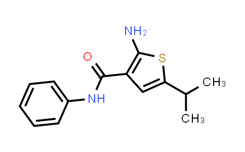 2-Amino-5-isopropyl-N-phenylthiophene-3-carboxamide