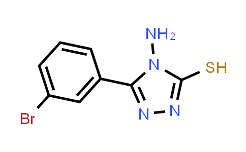 4-Amino-5-(3-bromophenyl)-4H-1,2,4-triazole-3-thiol