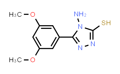 4-Amino-5-(3,5-dimethoxyphenyl)-4H-1,2,4-triazole-3-thiol