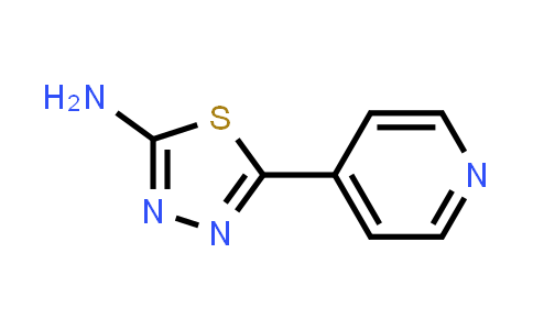 2-Amino-5-(4-pyridinyl)-1,3,4-thiadiazole