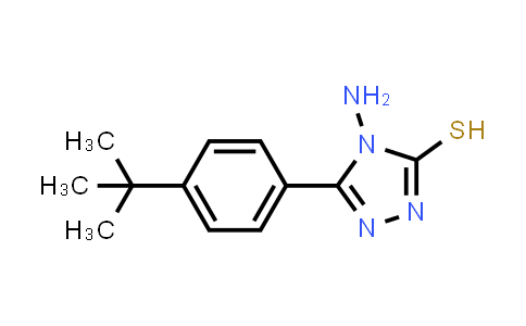 4-Amino-5-(4-tert-butylphenyl)-4H-1,2,4-triazole-3-thiol