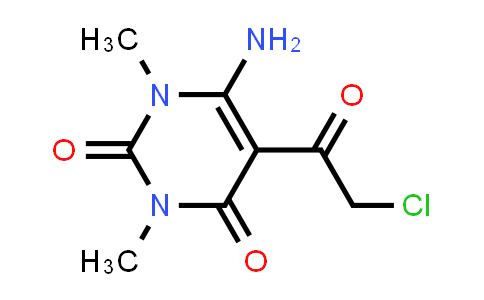 6-Amino-5-(chloroacetyl)-1,3-dimethylpyrimidine-2,4(1H,3H)-dione