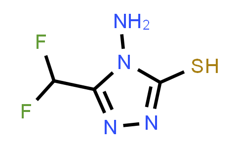 4-Amino-5-(difluoromethyl)-4H-1,2,4-triazole-3-thiol