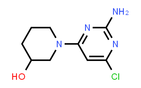 1-(2-Amino-6-chloropyrimidin-4-yl)piperidin-3-ol