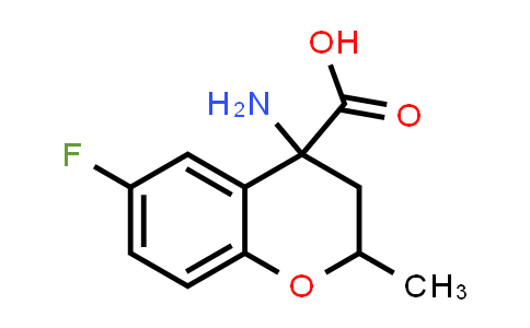 4-Amino-6-Fluoro-2-Methyl-4-Chromanecarboxylic Acid