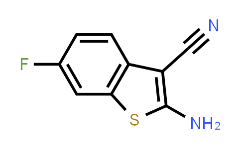 2-Amino-6-fluorobenzo[b]thiophene-3-carbonitrile