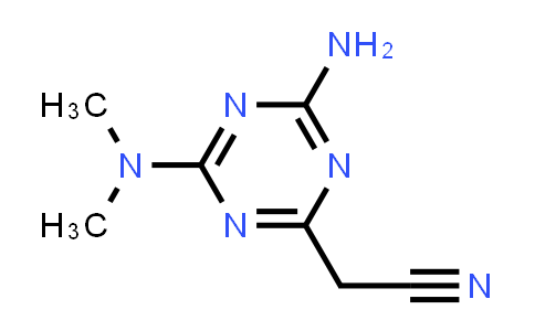 [4-Amino-6-(dimethylamino)-1,3,5-triazin-2-yl]acetonitrile