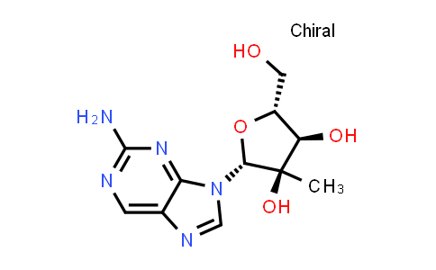 2-Amino-9-(2-C-methyl-beta-D-ribofuranosyl)-9H-purine