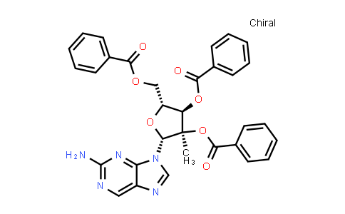 2-Amino-9-[(2,3,5-tri-O-benzoyl-2-C-methyl-beta-D-ribofuranosyl)]-9H-purine