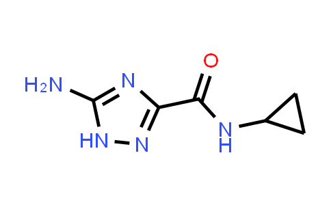 5-Amino-N-cyclopropyl-1H-1,2,4-triazole-3-carboxamide