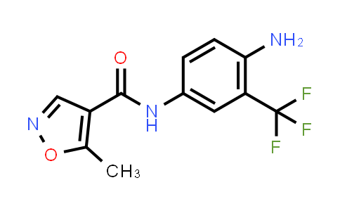 N-[4-Amino3-(trifluoromethyl)phenyl]-5-methyl-1,2-oxazole-4-carboxamide