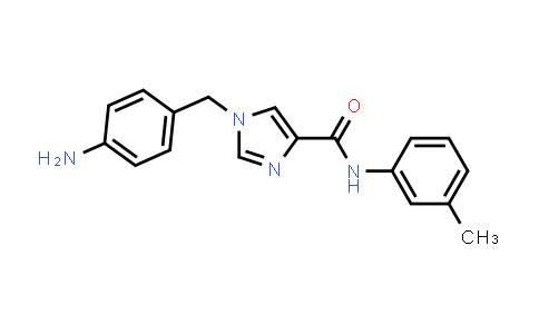 1-（4-Aminobenzyl)-N-(3-methylphenyl)-1H-imidazole-4-carboxamide