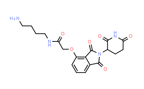 N-(4-Aminobutyl)-2-((2-(2,6-dioxopiperidin-3-yl)-1,3-dioxoisoindolin-4-yl)oxy)acetamide