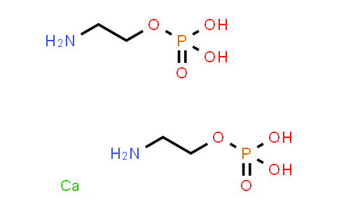 2-Aminoethyl dihydrogen phosphate calcium salt (2:1)
