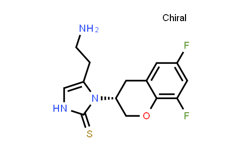 (R)-5-(2-Aminoethyl)-1-(6,8-difluorochroman-3-yl)-1,3-dihydroimidazole-2-thione