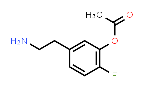 5-(2-Aminoethyl)-2-fluorophenyl acetate