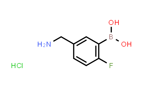 5-(AMinoMethyl)-2-fluorophenylboronic acid hydrochloride