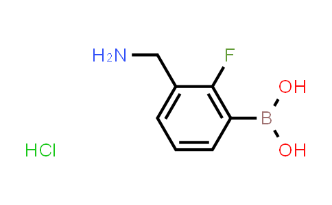 3-(AMinoMethyl)-2-fluorophenylboronic acid hydrochloride